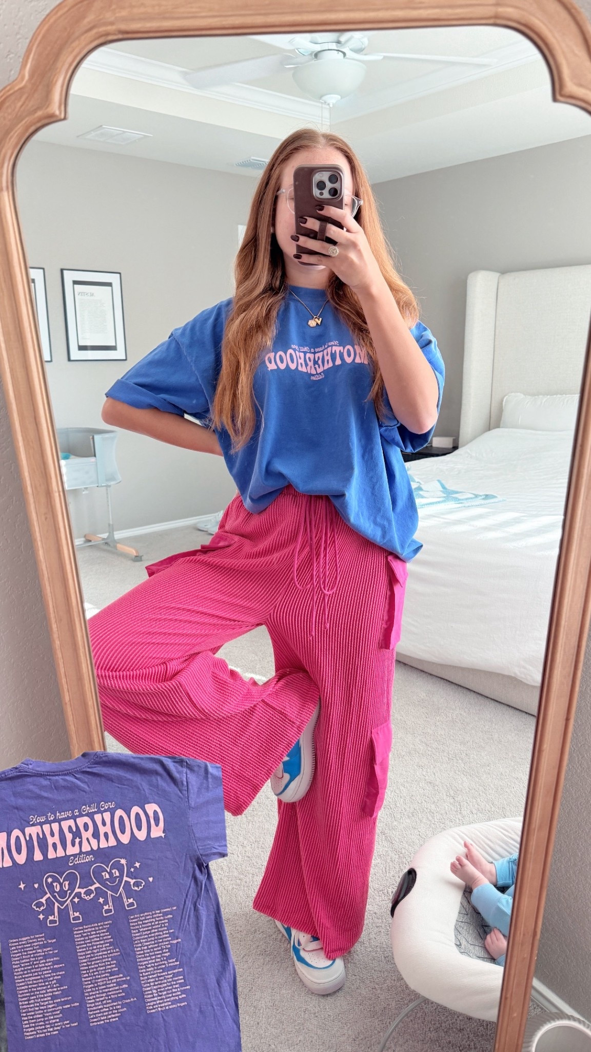 necklace - mix of Amazon & Slide Jewlery
shirt - Karrie Locher
pants - GYTO Collectivee