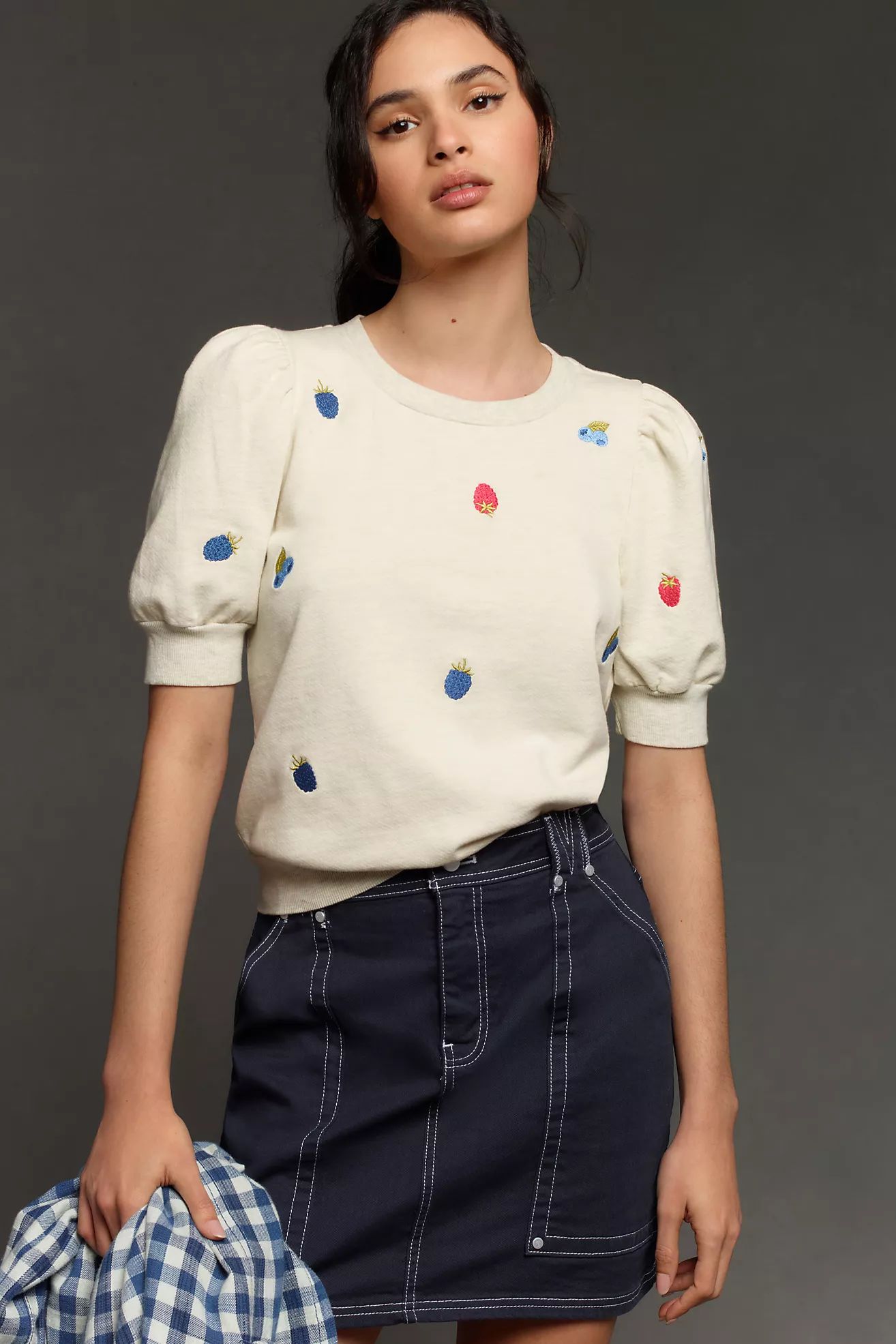 T.La Puff-Sleeved Pullover | Anthropologie (US)