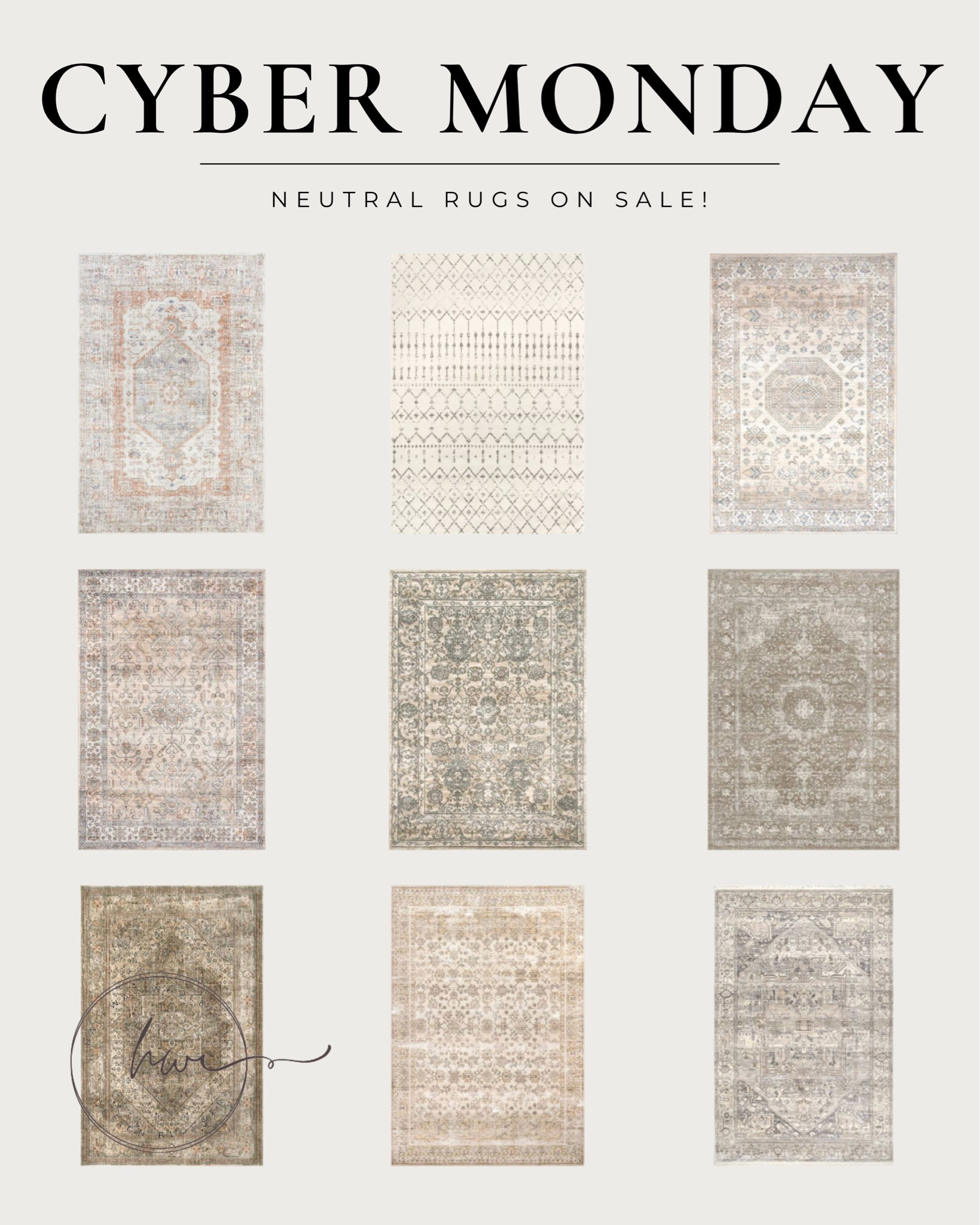 Rugs on sale for cyber Monday at Rugs USA! 

#LTKhome #LTKsalealert
