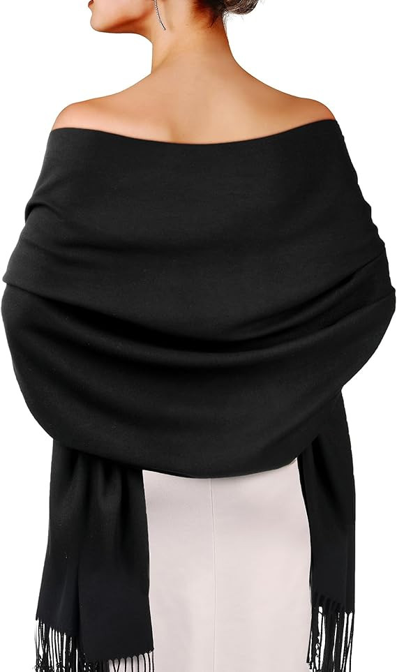 FURTALK Pashmina Shawls and Wraps for Evening Dress Women's Scarf Wedding Bride Bridesmaid Gifts ... | Amazon (US)