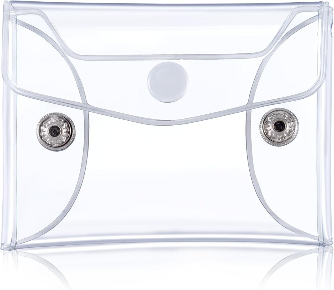 HINZIC Transparent Makeup Bag, Small Waterproof PVC Cosmetic Pouch Case, Multifunctional Clear Tr... | Amazon (US)