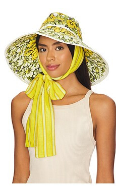 Alemais Gisela Sun Hat Small in Yellow from Revolve.com | Revolve Clothing (Global)