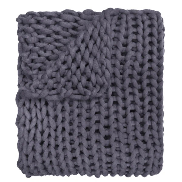 Hardwick Chunky Knitted Acrylic Throw | Wayfair North America