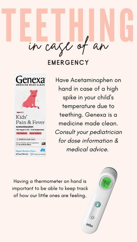 Our goto teething products incase of emergency! 

#LTKbaby #LTKkids #LTKfamily