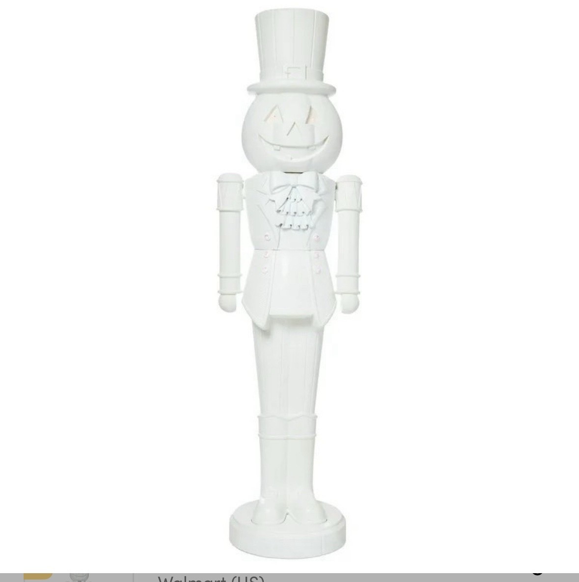 Walmart 

ALMSOT SOLD OUT ONLINE!! 

Nutcracker. Pumpkin. Halloween. Fall. Walmart.

#LTKStyleTip #LTKSeasonal #LTKHome