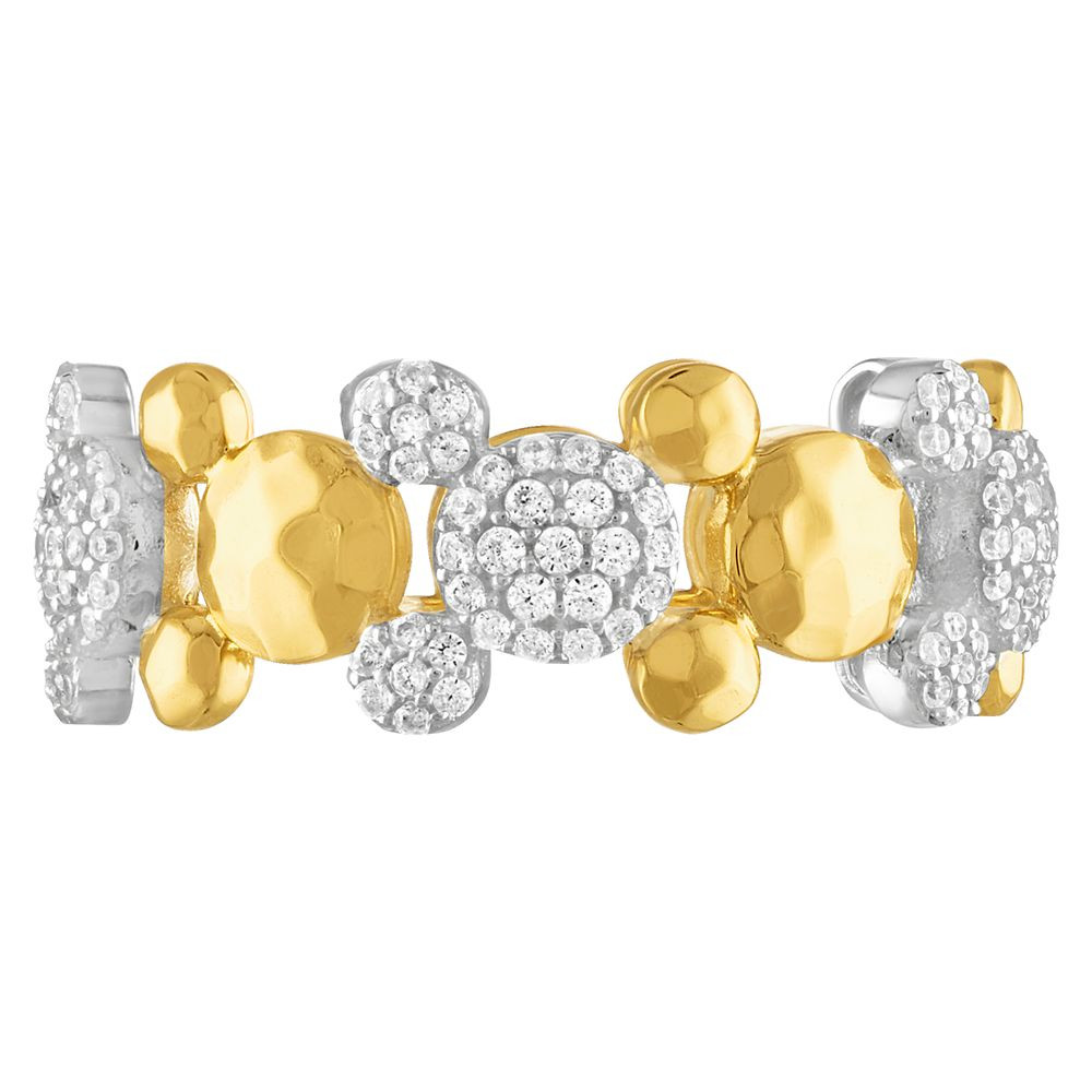 Mickey Mouse Icon Two-Tone Ring by Rebecca Hook | Disney Store