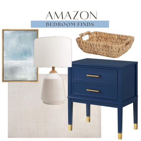 Amazon bedroom finds include side table, area rug, wicker storage basket, table lamp, and wall art.

Home decor, bedroom decor, bedroom finds, Amazon finds, Amazon bedroom finds

#LTKstyletip #LTKhome #LTKfindsunder100