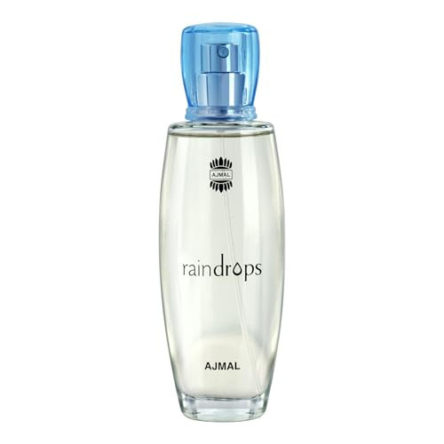 Ajmal Rain Drops Perfume – Women Fresh & Floral Scent with Fruity Notes, Inspired by Rain & Ocean Breeze, Long-Lasting Eau de Parfum, Made in Dubai – 50ml / 1.7 fl oz | Amazon (US)