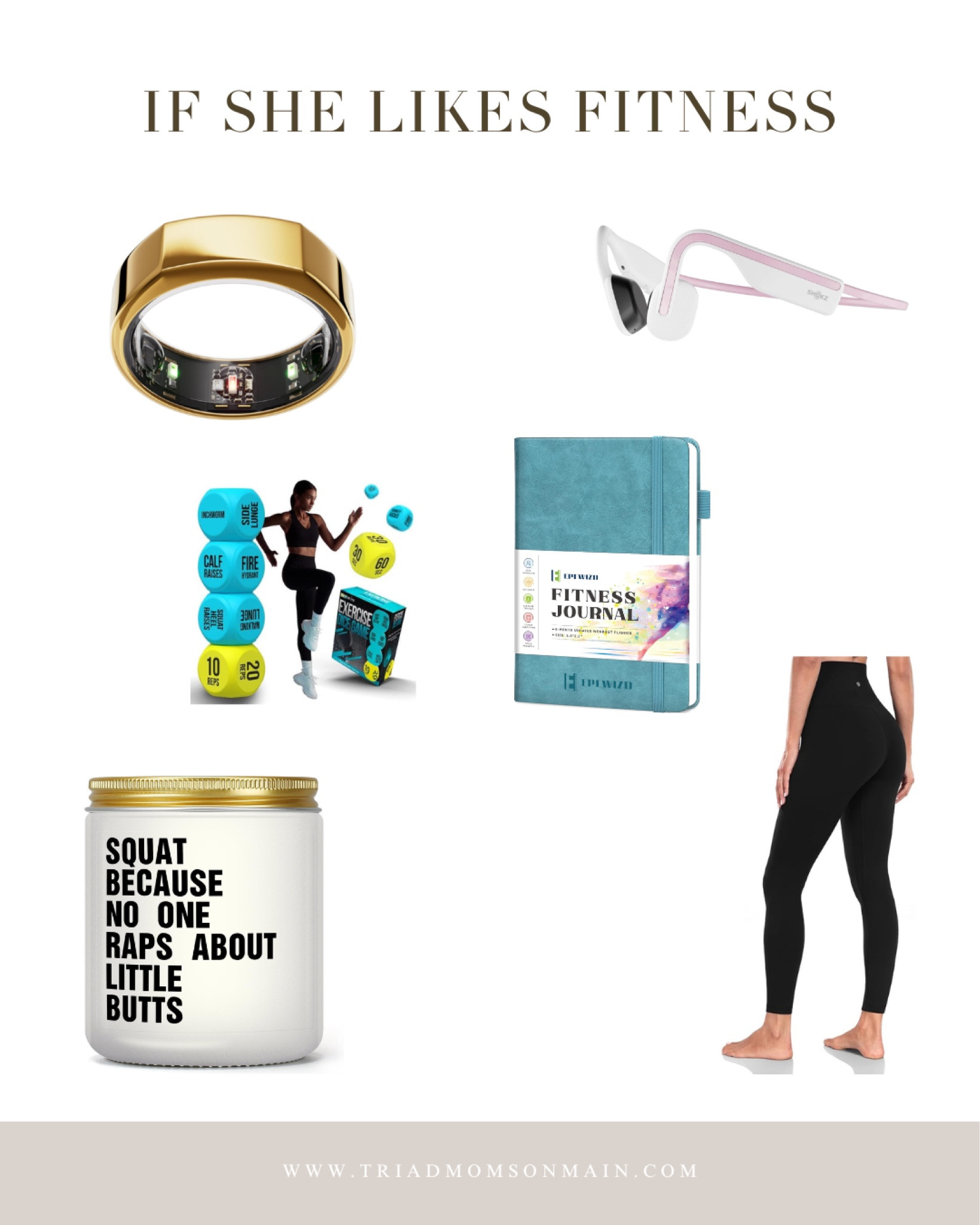 Gift ideas for her if she likes fitness
.
.
.
#workout #giftsforher #womensgiftideas 

#LTKFindsUnder50 #LTKGiftGuide #LTKHoliday