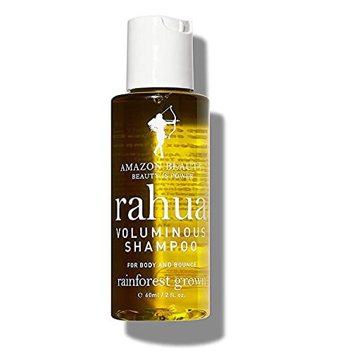 Rahua Voluminous Shampoo, Travel Size, Vegan Hair Care for Fine to Medium Hair, Gentle Cleansing Oil, Quinoa Protein, Green Tea, Aloe & Lemongrass, Lavender & Eucalyptus Scent, 2 Fl Oz | Amazon (US)