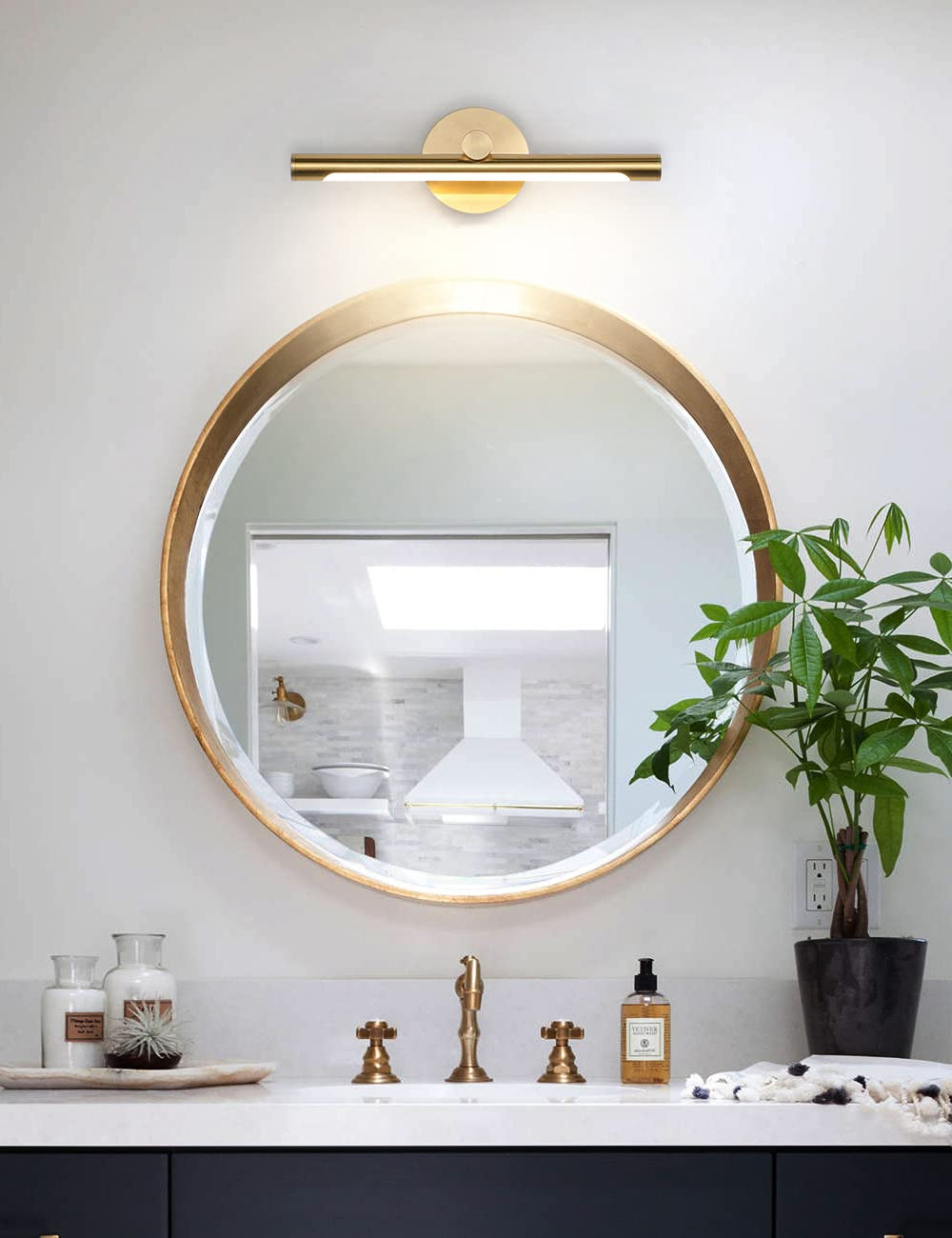 Modern Bathroom Vanity Light Gold Color Indoor Art Decor LED Picture Lights for Paintings Metal H... | Amazon (US)