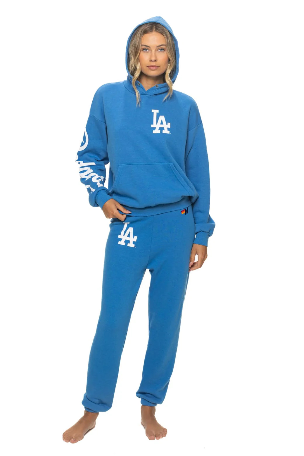 LOS ANGELES DODGERS LA 2026 SWEATPANTS - COBALT | Aviator Nation