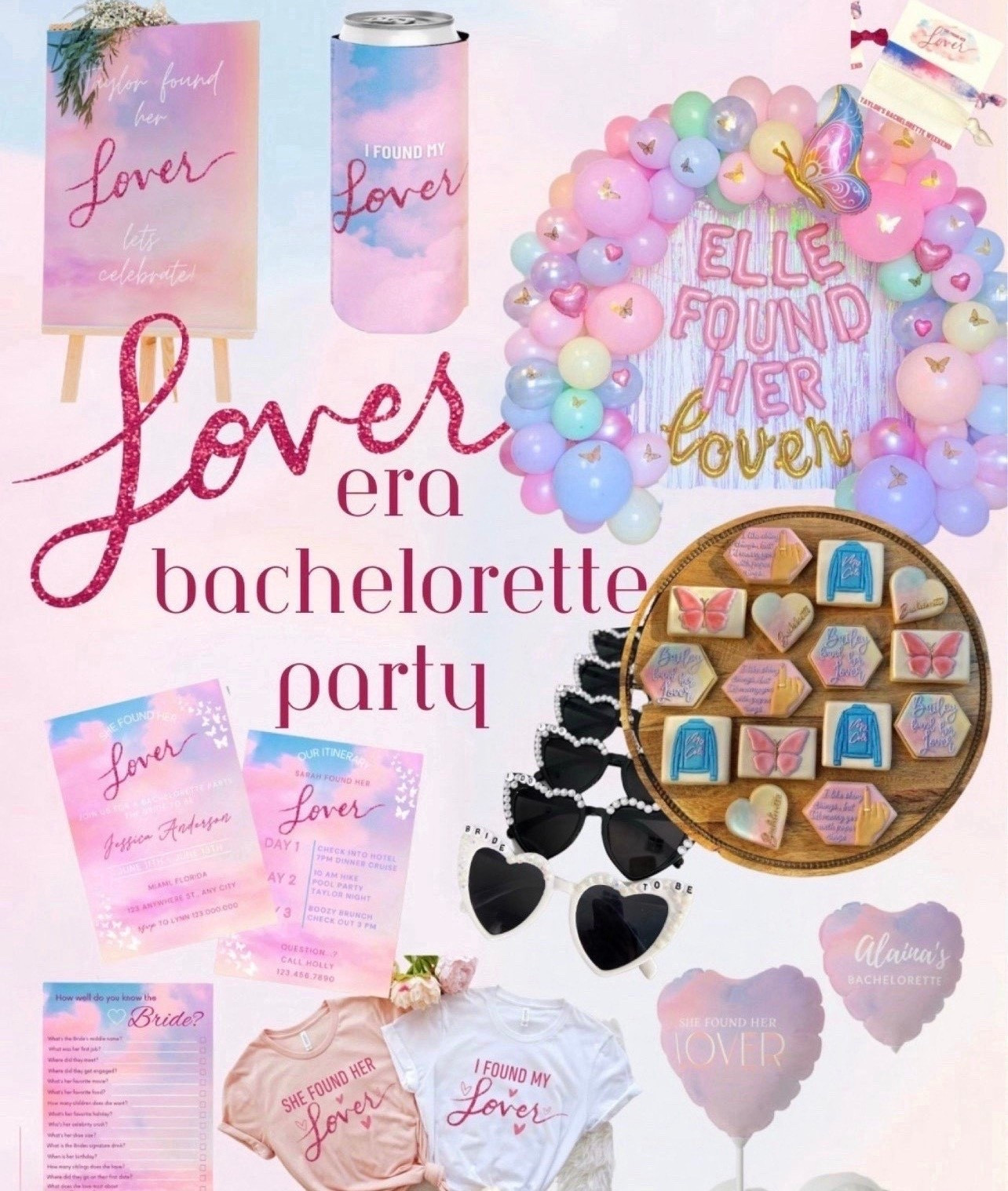 Taylor swift themed bachelorette party Swiftie games bachelorette itinerary she found her lover buddy love bachelorette dress #LTKGiftGuide

#LTKFind #LTKwedding

#LTKParties #LTKU #LTKWedding

#LTKBeauty #LTKTravel #LTKWedding

#LTKTravel #LTKHome #LTKWedding

#LTKFestival #LTKWedding #LTKBaby