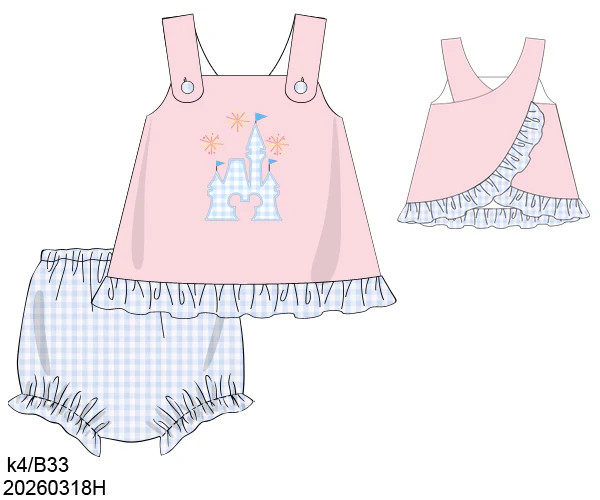 PRE SALE SHIPS JULY: Castle Bloomer Set | Tutti Frutti Kids Co