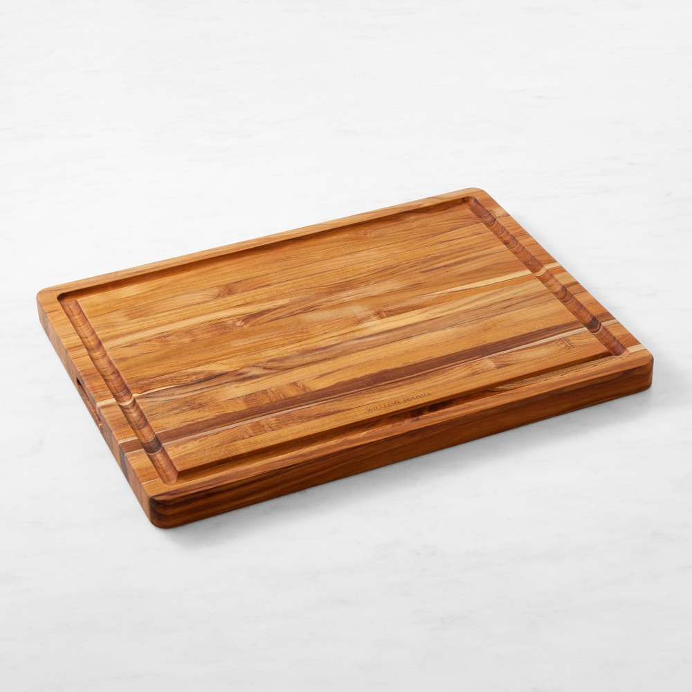 Williams Sonoma Cutting &amp; Carving Board, Teak | Williams-Sonoma