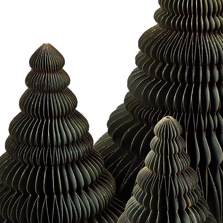 Green Honeycomb Trees, 3 Pieces, by Holiday Time | Walmart (US)