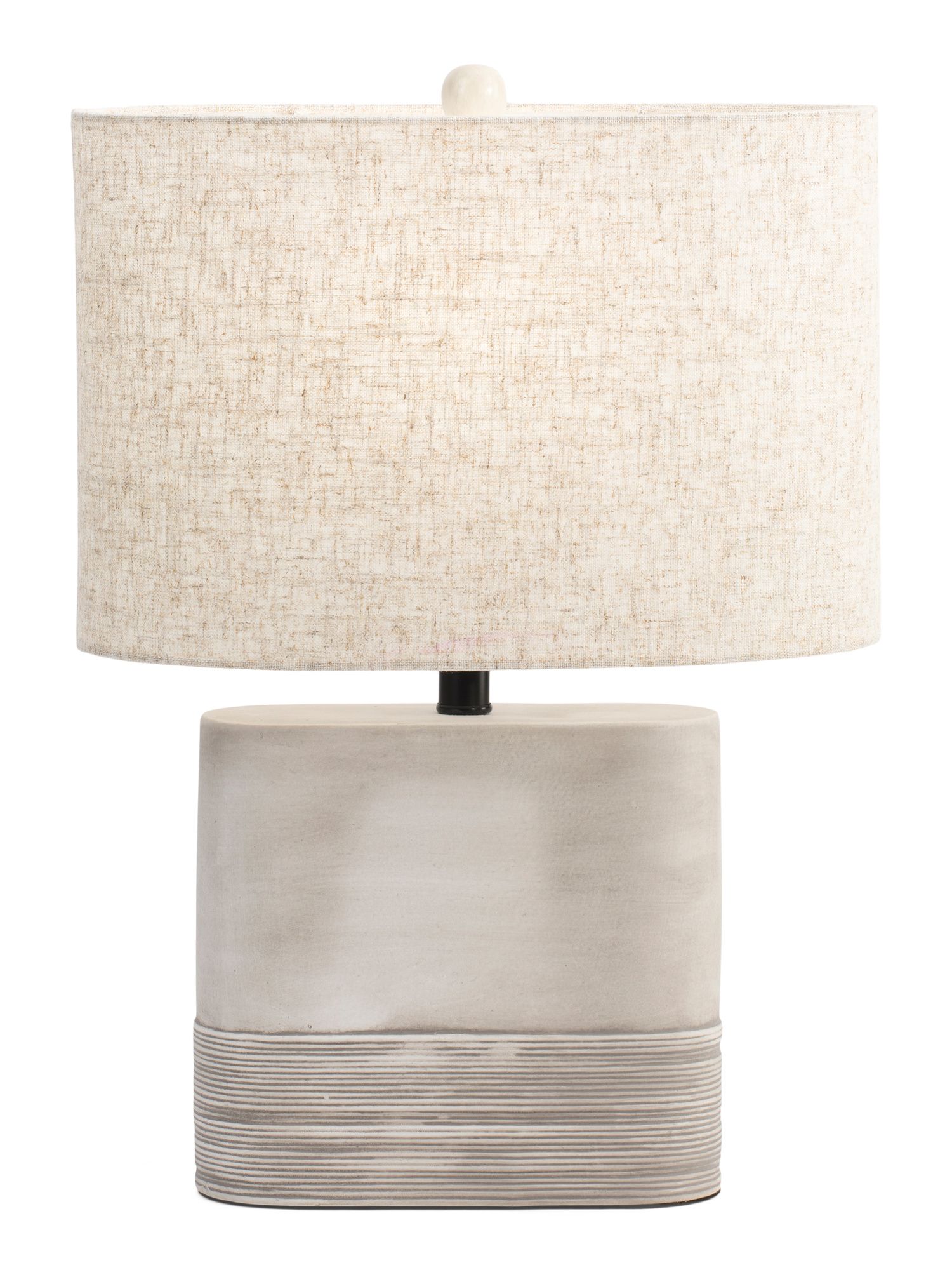 20in Cement Table Lamp | Marshalls