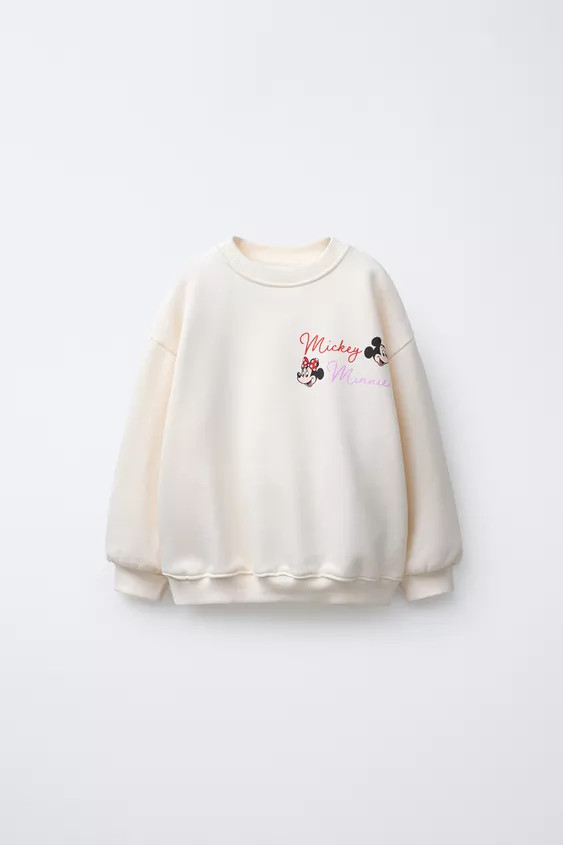 MINNIE MOUSE AND FRIENDS © DISNEY EMBROIDERED SWEATSHIRT | Zara US