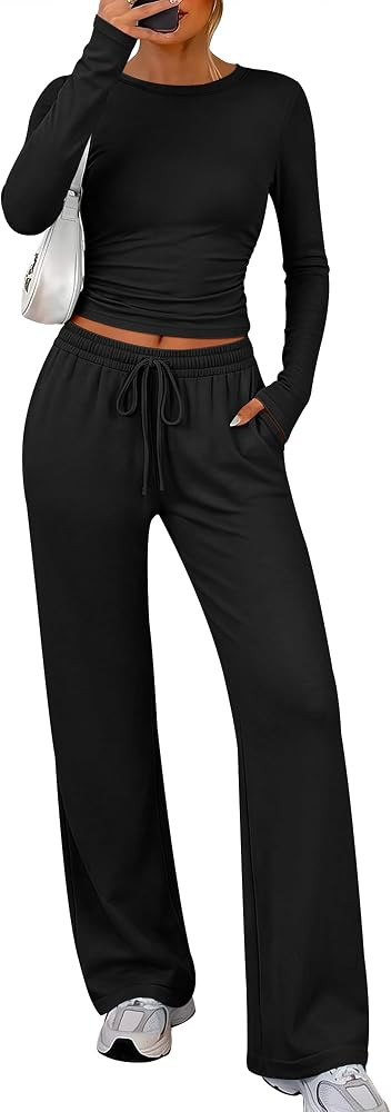 ANRABESS Womens 2 Piece Soft Comfy Lounge Sets | Amazon (US)