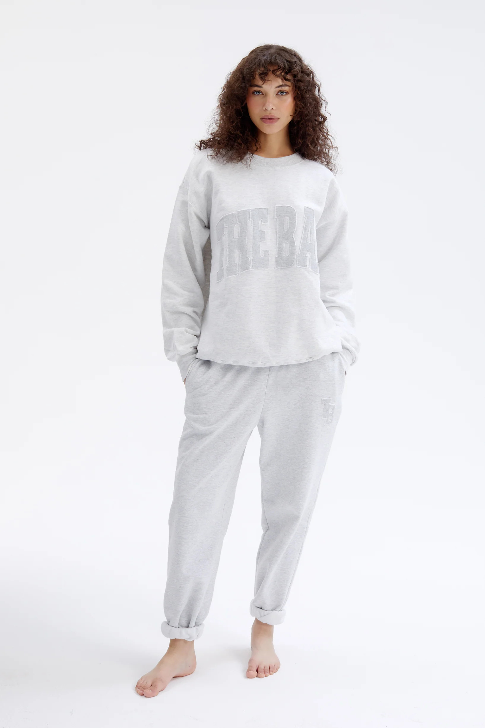 HERITAGE SWEATPANTS LT HEATHER GREY | The Bar