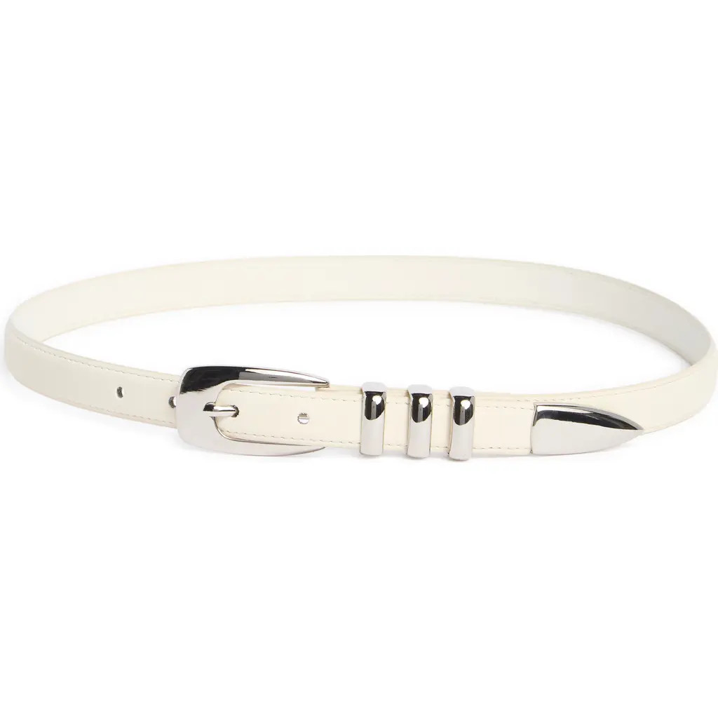 NORDSTROM RACK Triple Keeper Belt in Beige Pearled at Nordstrom Rack, Size Large | Nordstrom Rack