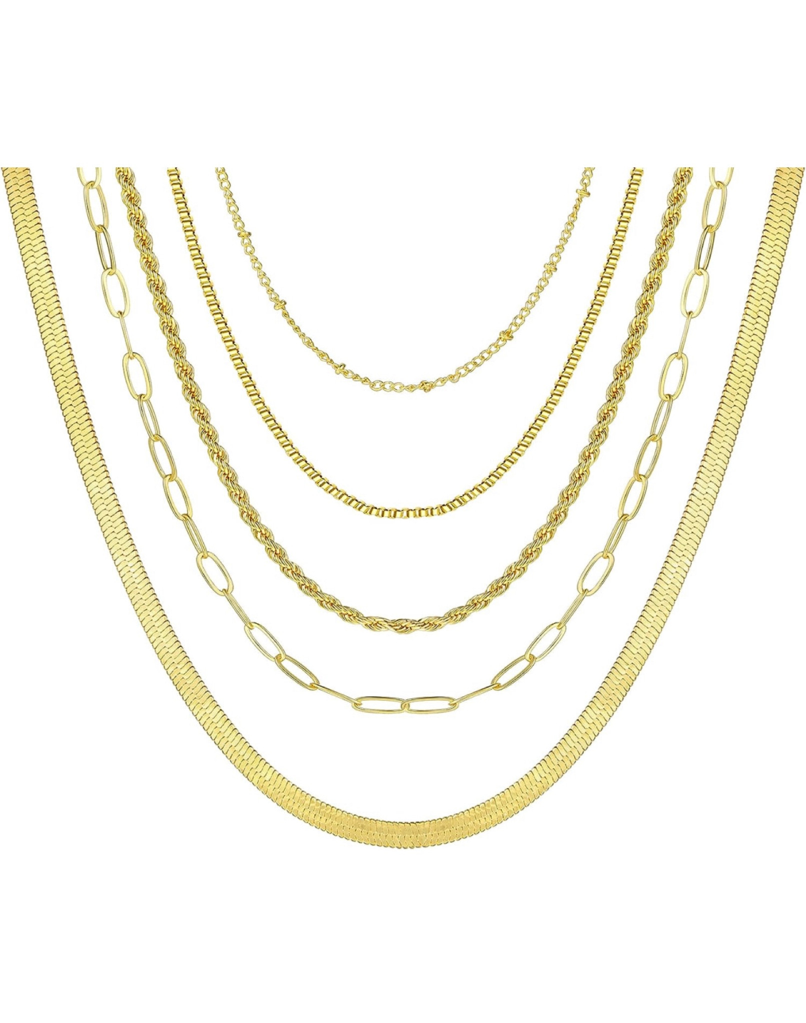 Gold layered Necklace 

#LTKFind #LTKSale #LTKSeasonal