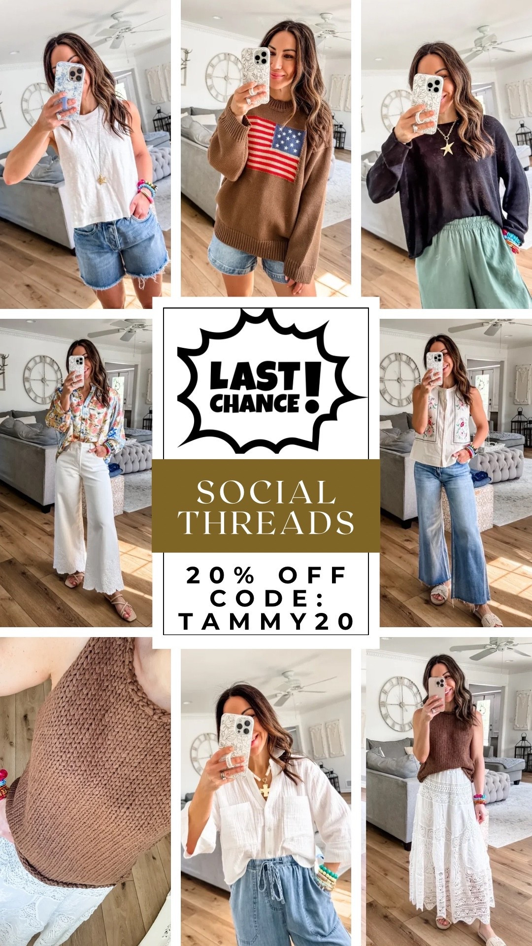 Code TAMMY20 thru 6/21

#LTKSaleAlert #LTKOver40 #LTKPetite