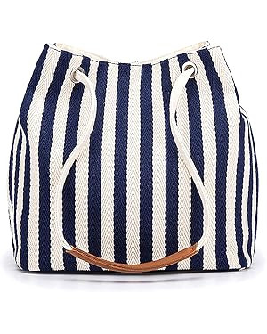 Bydenwely Women's Canvas Tote Bags Small Medium Shoulder Bag Daily Working Handbag for Holiday Tr... | Amazon (US)