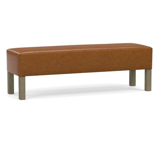 Arden Leather Bench (56") | Pottery Barn (US)