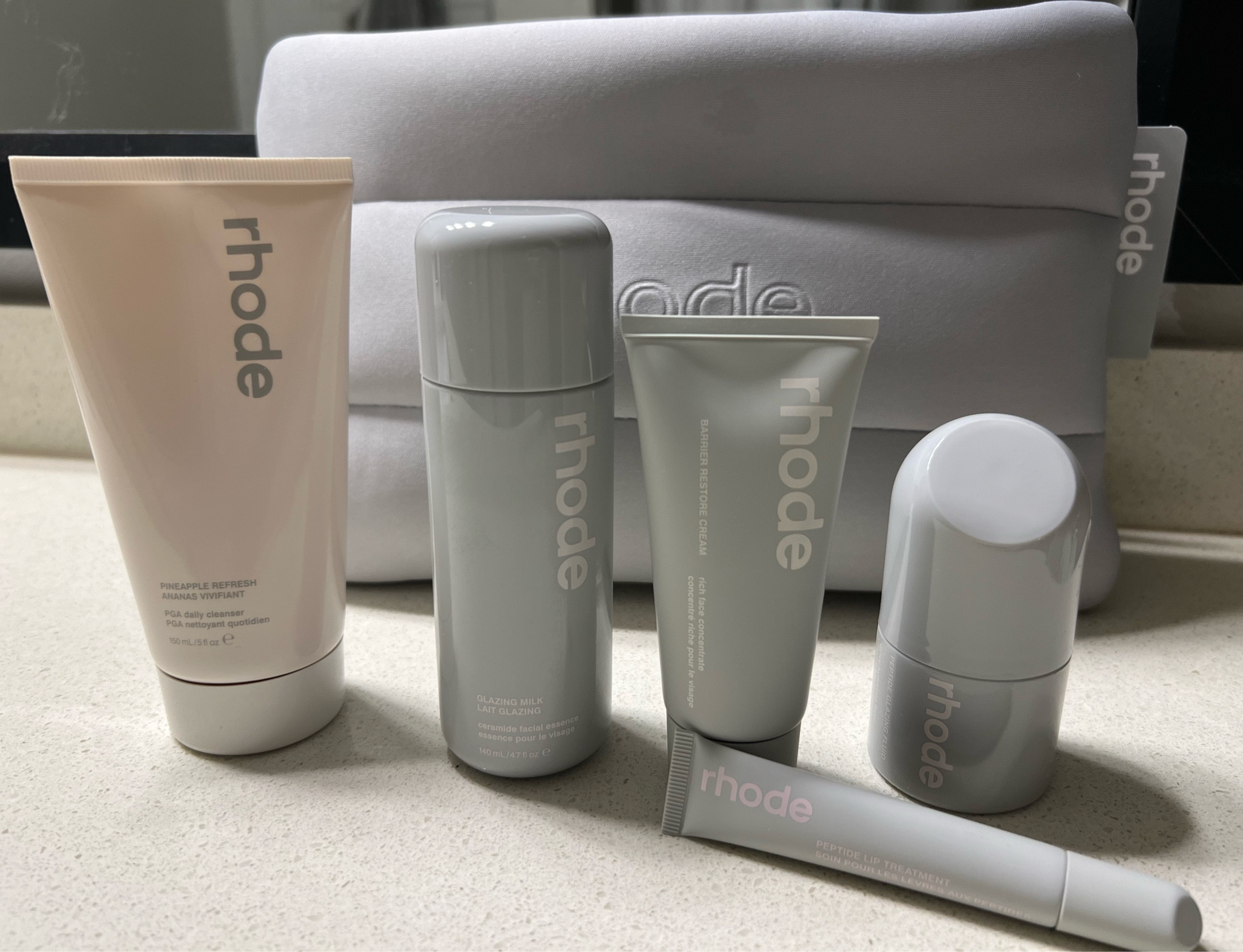 One of my favorite recent buys in skincareis this kit from Rhide! $109 for all four skincare products plus the travel bag and I added the peptide lip treatment in watermelon for an additional $16! Perfect for anyone on the go 😍

#LTKtravel #LTKbeauty #LTKxSephora