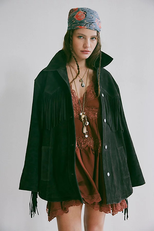 We The Free Fringe Out Suede Jacket | Free People (Global - UK&FR Excluded)