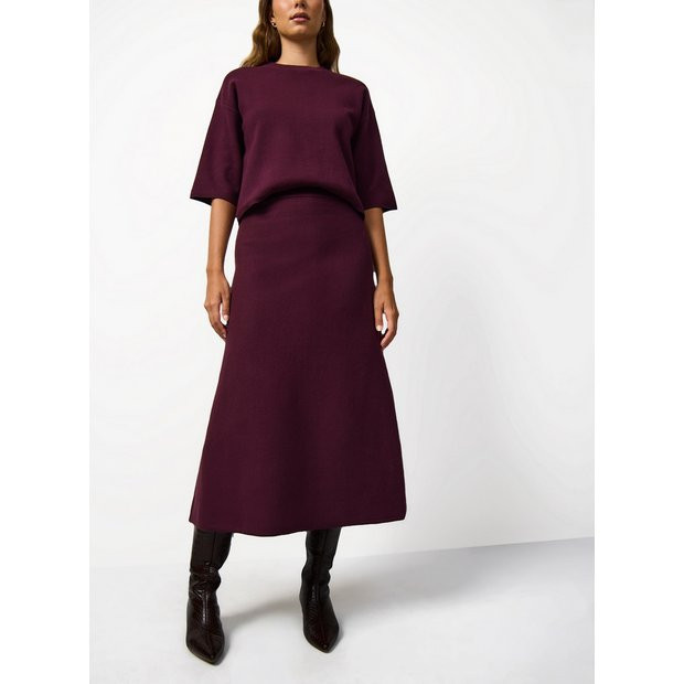 Buy Red Compact Mini Co-ord Skirt M | Skirts | Tu | Tu Clothing