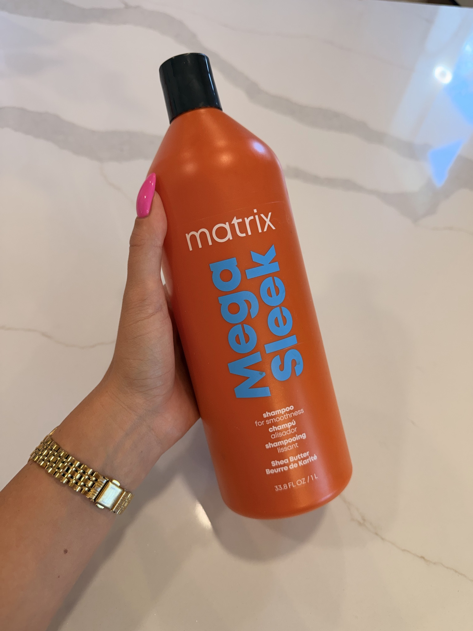 The softest hair you will ever get with the mega sleek from matrix. Always shampoo twice!
