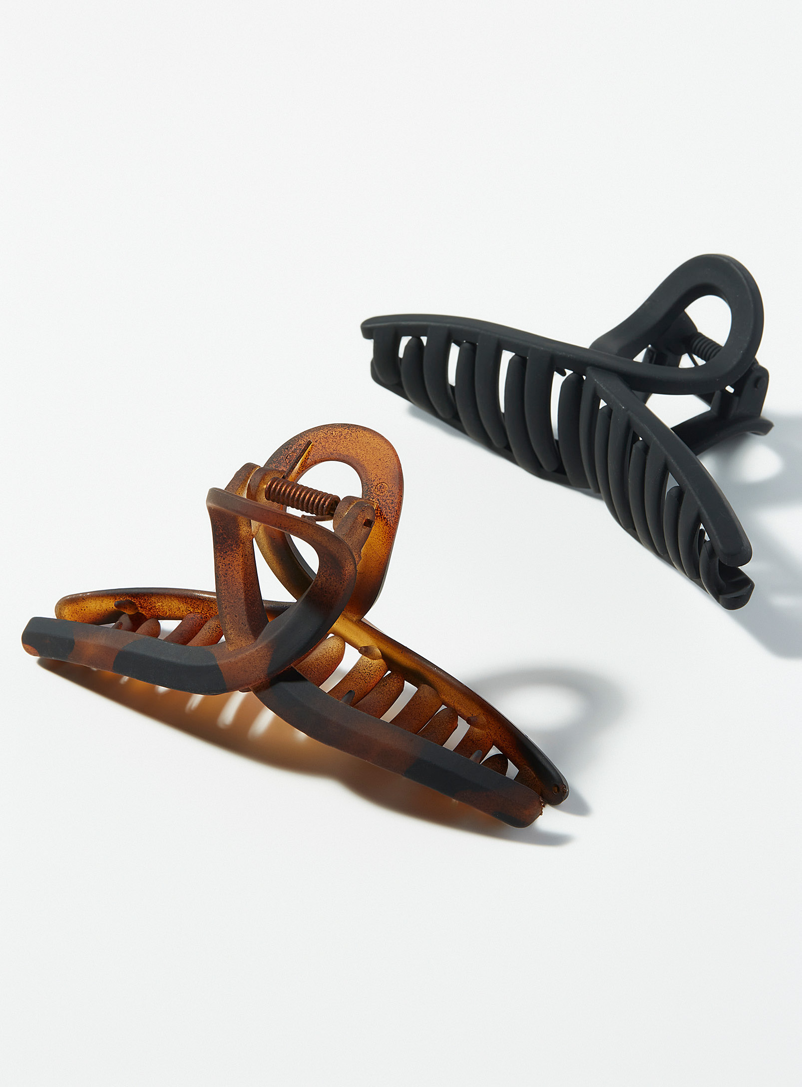 Kitsch - Loop recycled plastic clips Set of 2 (Women, Black, ONE SIZE) | Simons