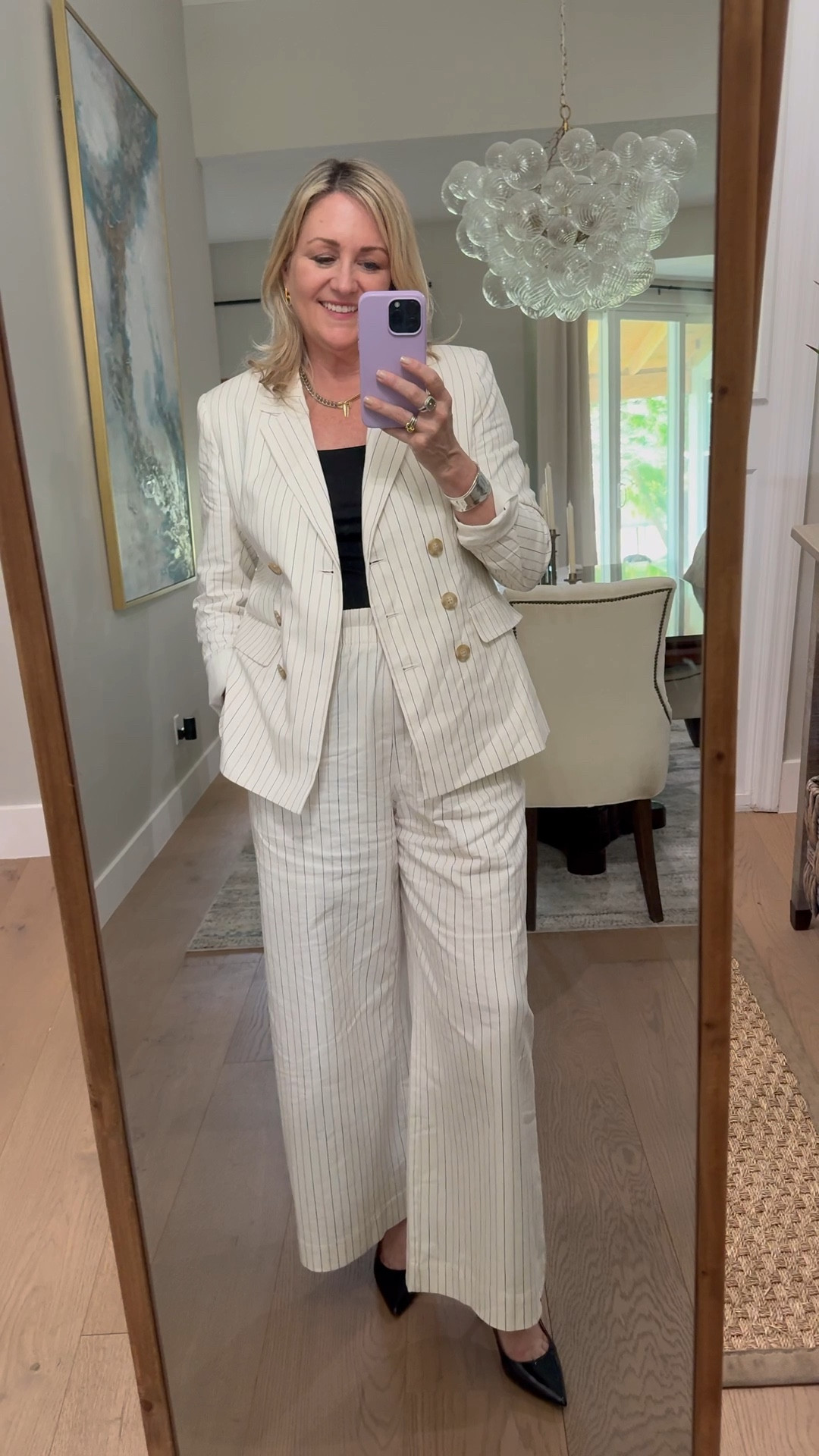 Love this blazer and wide leg pants!  Work outfit, spring outfit

#LTKSeasonal #LTKWorkwear #LTKootd