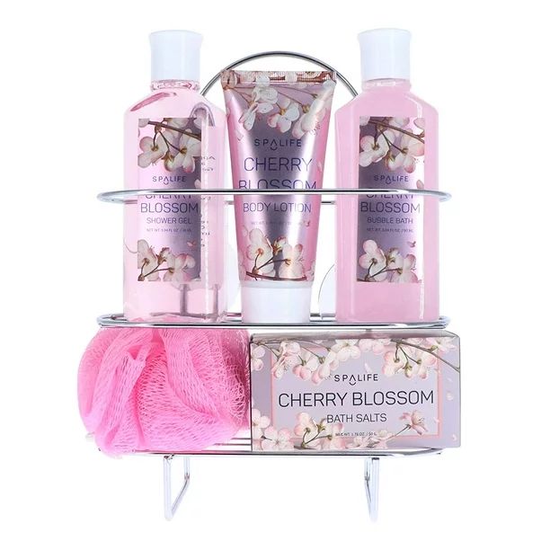 Cherry Blossom Shower Caddie 5 pack Gift Set - Walmart.com | Walmart (US)