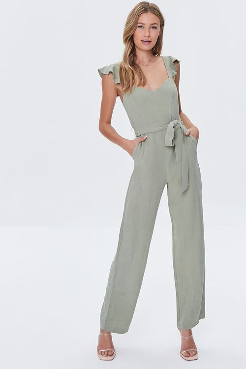 Ruffled Sweetheart Jumpsuit | Forever 21 | Forever 21 (US)