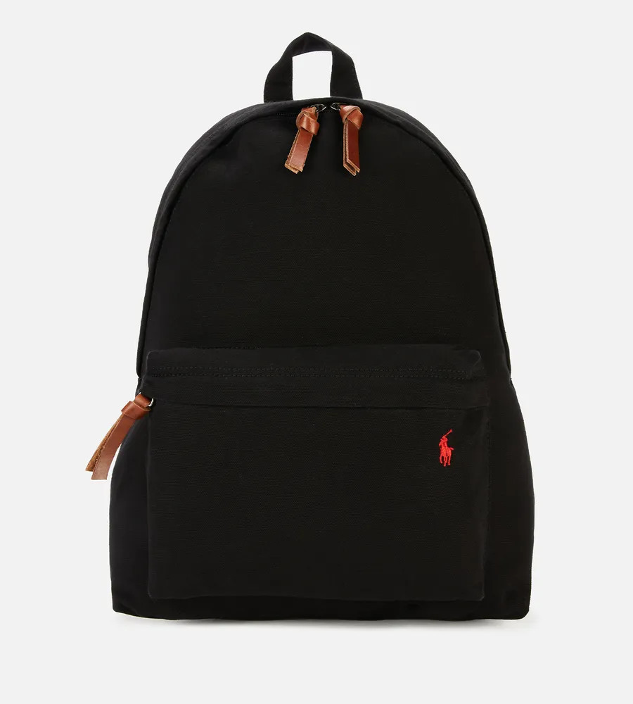 Polo Ralph Lauren Men's Canvas Backpack - Polo Black | Coggles (Global)