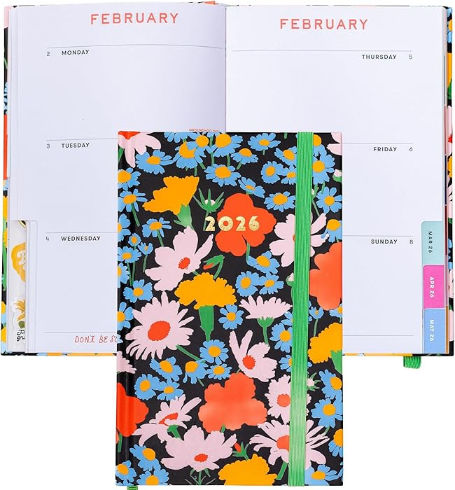ban.do 12-Month Classic Daily and Weekly Planner Dated January 2026 - December 2026, Hard Cover S... | Amazon (US)