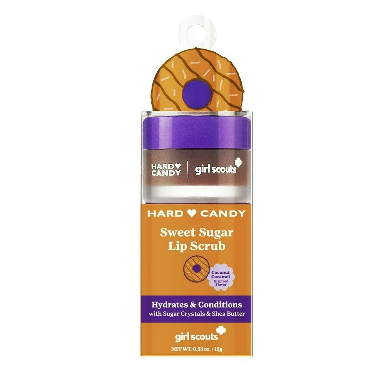Hard Candy x Girl Scouts Hydrating Sugar Lip Scrub with Shea Butter & Real Sugar Crystals, Limite... | Walmart (US)