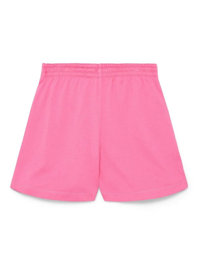 Wonder Nation Girls Kid Tough Knit Shorts, Sizes 4-18 & Plus | Walmart (US)