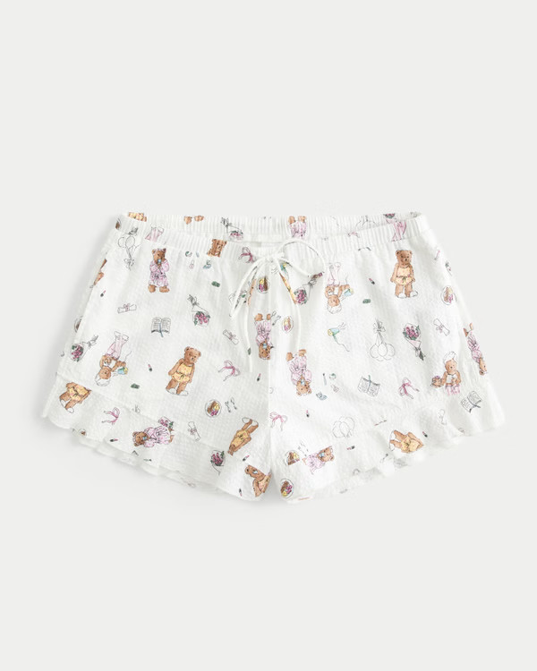 Seersucker Sleep Shorts | Hollister (US)