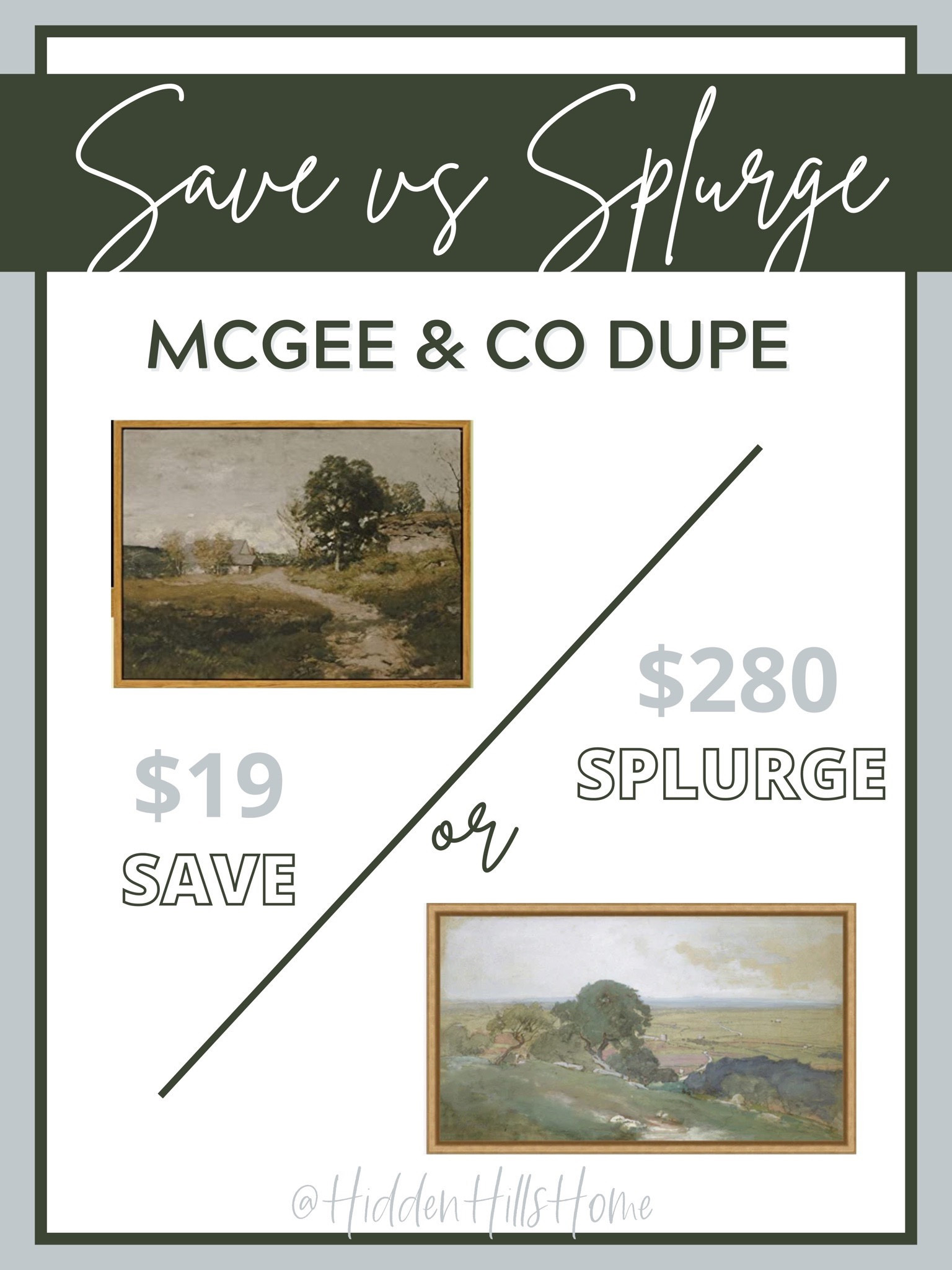 Affordable artwork, save or splurge home decor, amazon artwork, McGee and co dupe #home

#LTKsalealert #LTKfindsunder100 #LTKhome