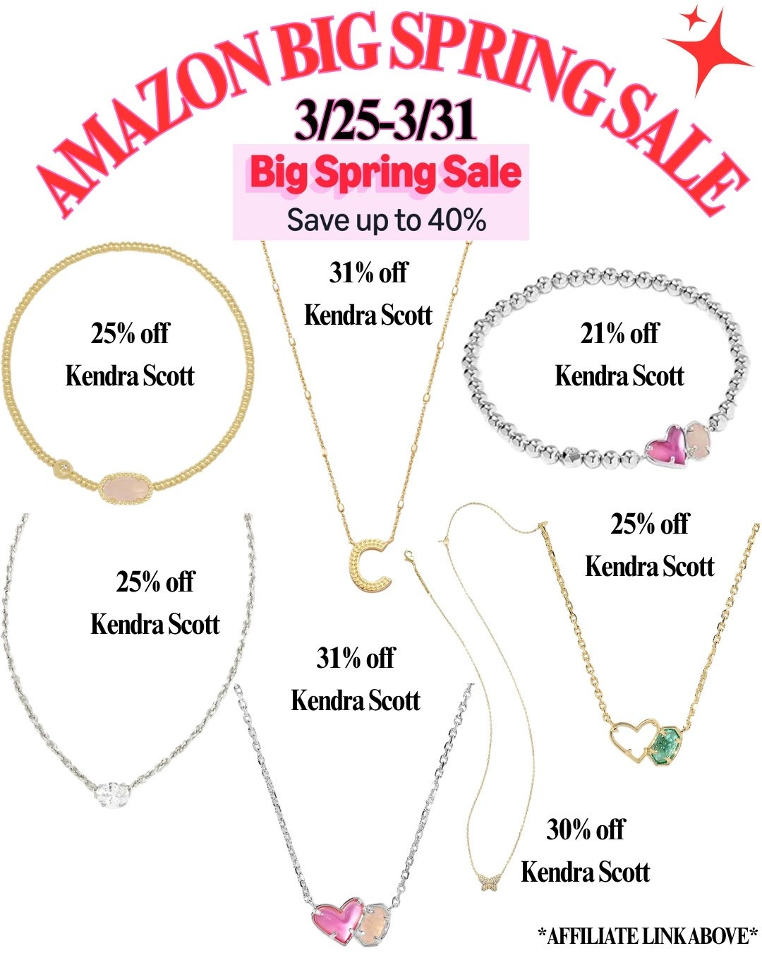 Kendra Scott sale! Amazon big spring sale 

#LTKSaleAlert #LTKMidsize