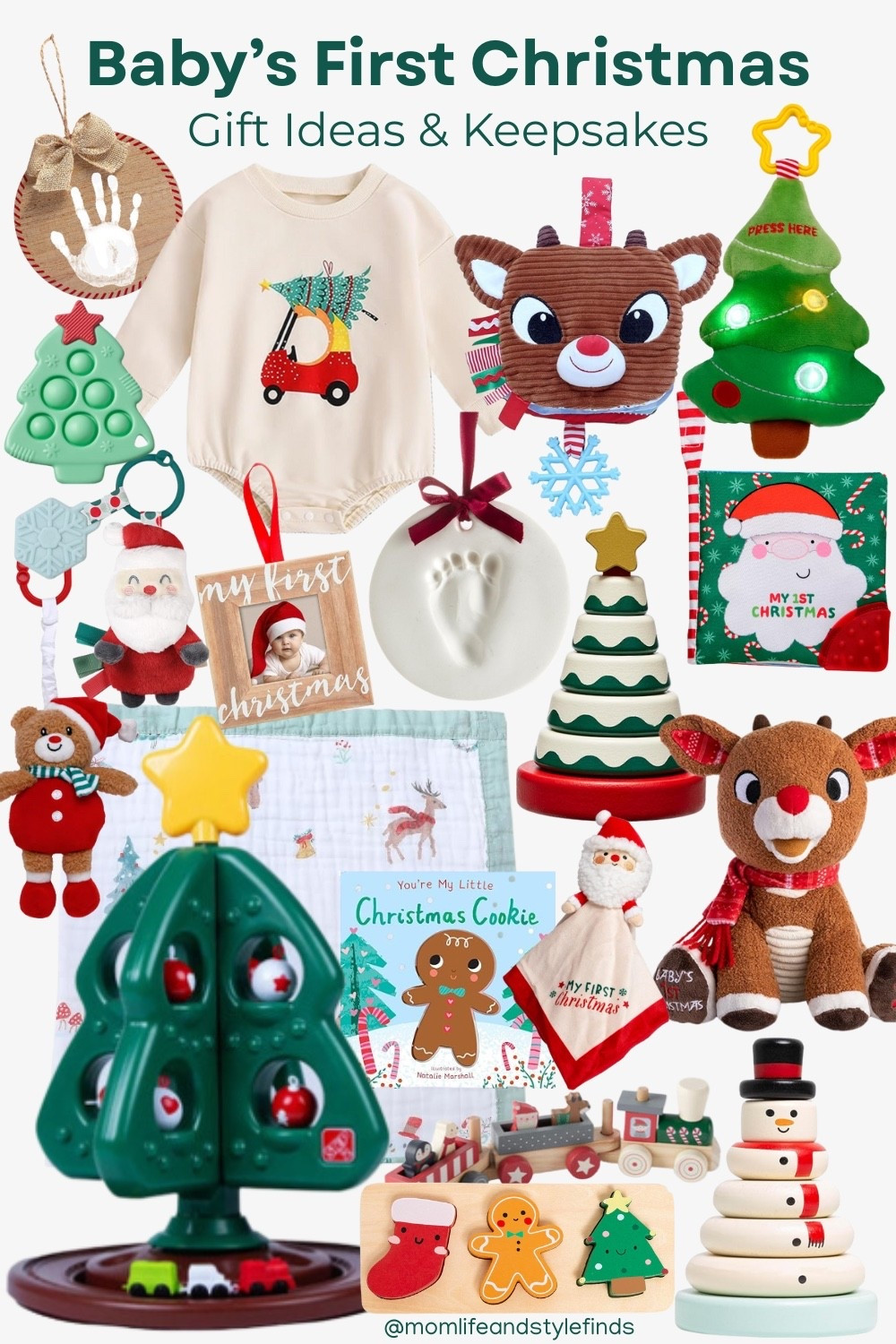 Gifts & keepsakes for baby’s first Christmas 

Baby Christmas gift ideas, baby’s first Christmas, baby Christmas presents, gift guide, holiday gift ideas, baby toys, baby gift ideas, newborn gifts

#LTKHoliday #LTKBaby #LTKFamily