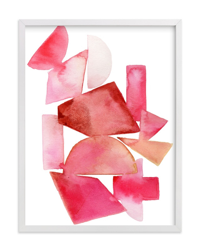 "summer tanagers" - Painting Limited Edition Art Print by Kiana Lee. | Minted