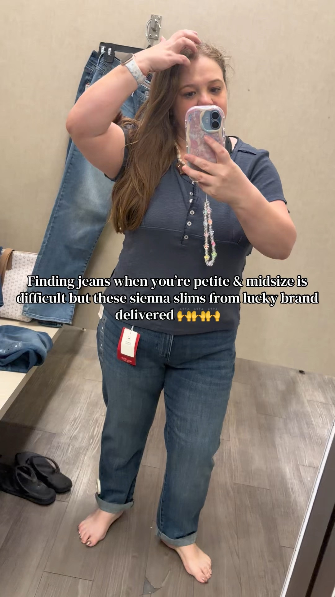 Finding jeans when you’re 5’0” and midsize isn’t always easy, but these Lucky Brand picks are officially approved. 👖✨ Sharing the styles that actually fit, flatter, and are worth trying on.

#LTKPetite #LTKMidsize