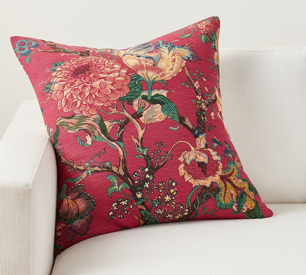 Dahlia Reversible Pillow | Pottery Barn (US)