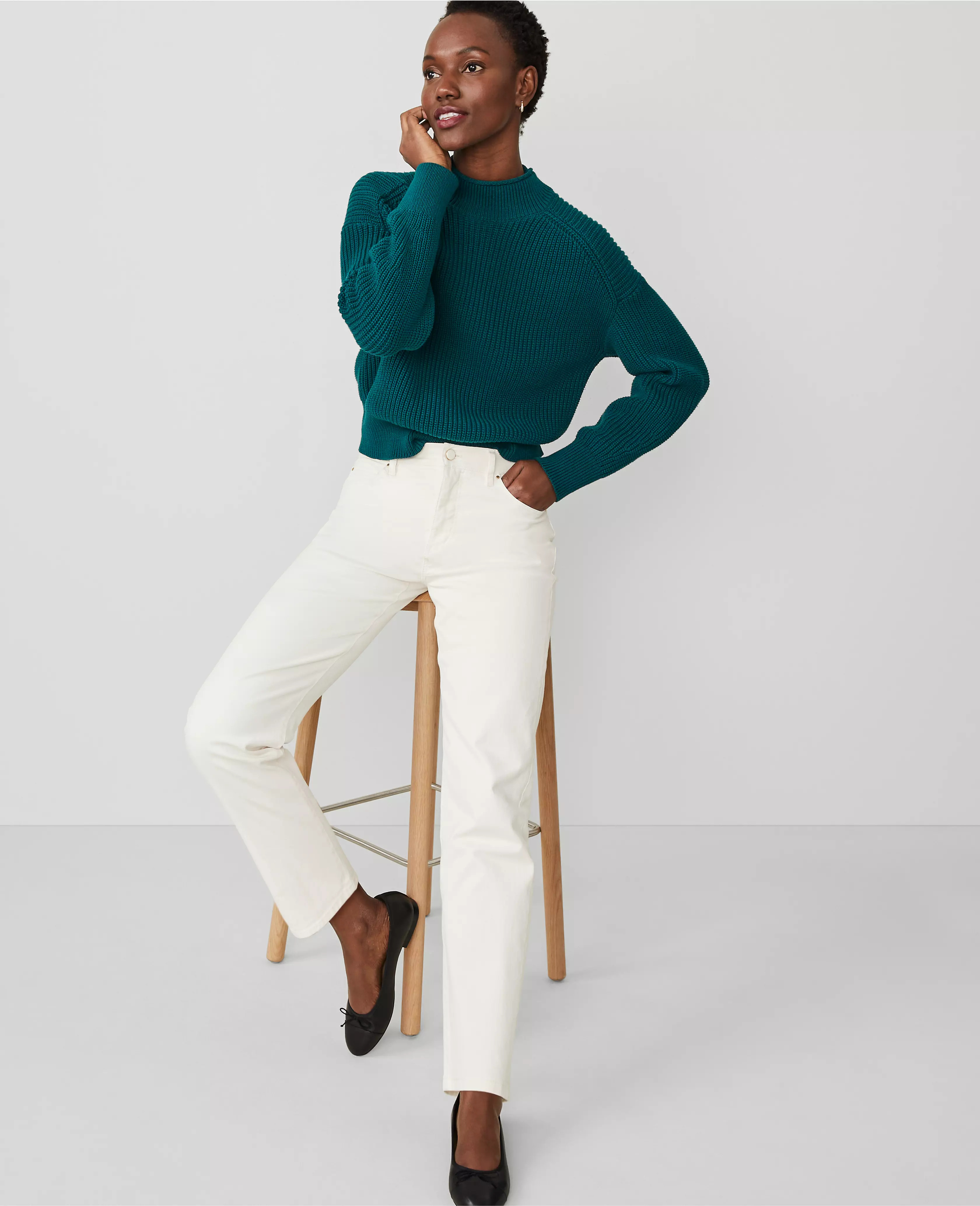 The Petite Straight Jean | Ann Taylor