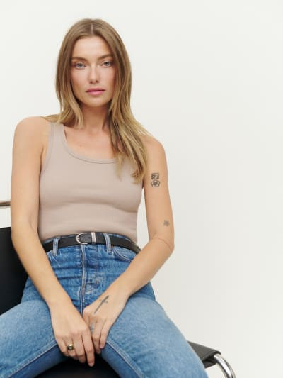Erina Knit Tank | Reformation (Global)